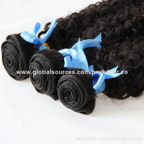 Peruvian kinky curl human hair